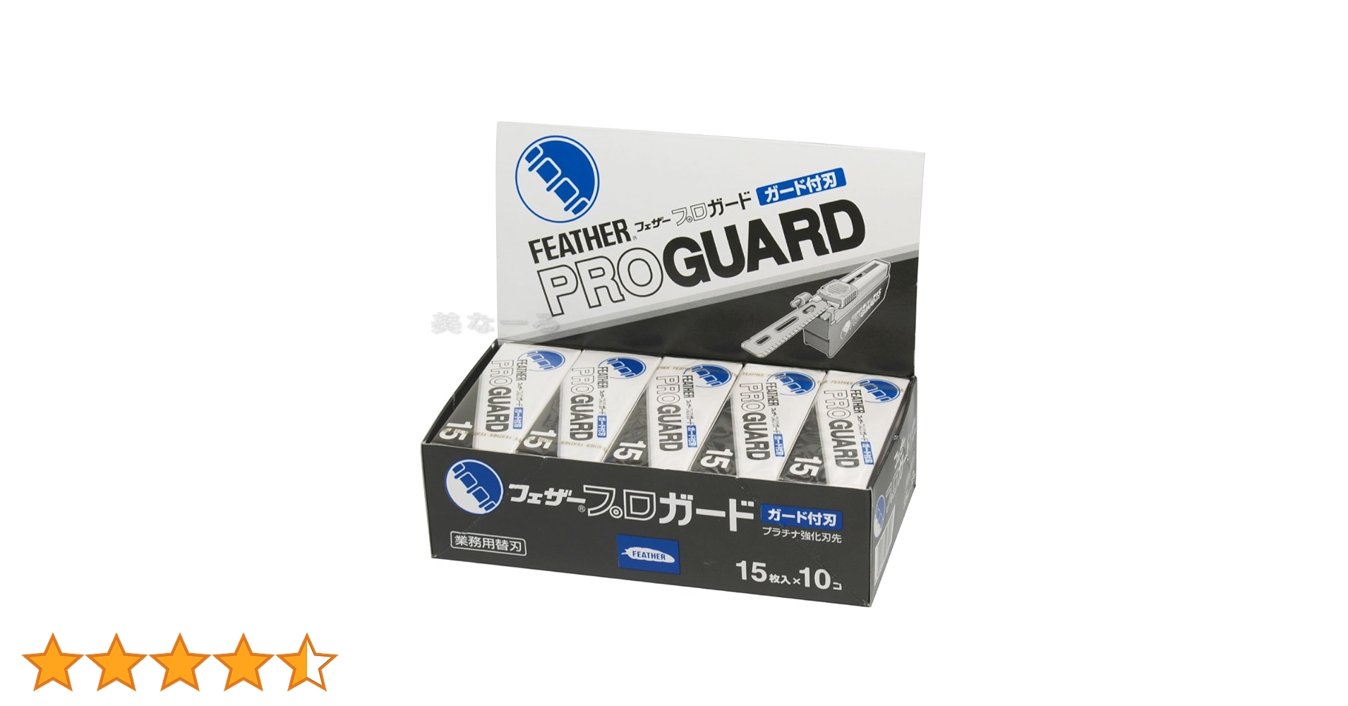 フェザープロガード(ガード付刃) ウィルキンソン業務用(2枚刃替刃ダブルツー) Amazon.co.jp: フェザー プロガード 15枚×10個入り : ビューティー